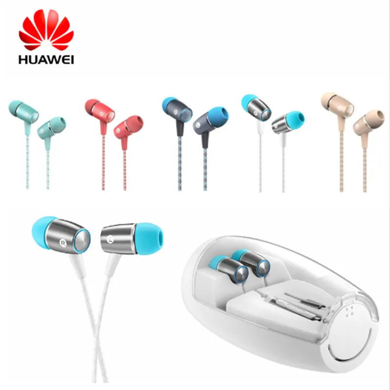 Оригинальный huawei Honor AM12 двигателя наушники с микрофоном в ухе для смартфонов
