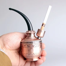 

Bronze Water Smoking Pipe Shisha Hookah Copper