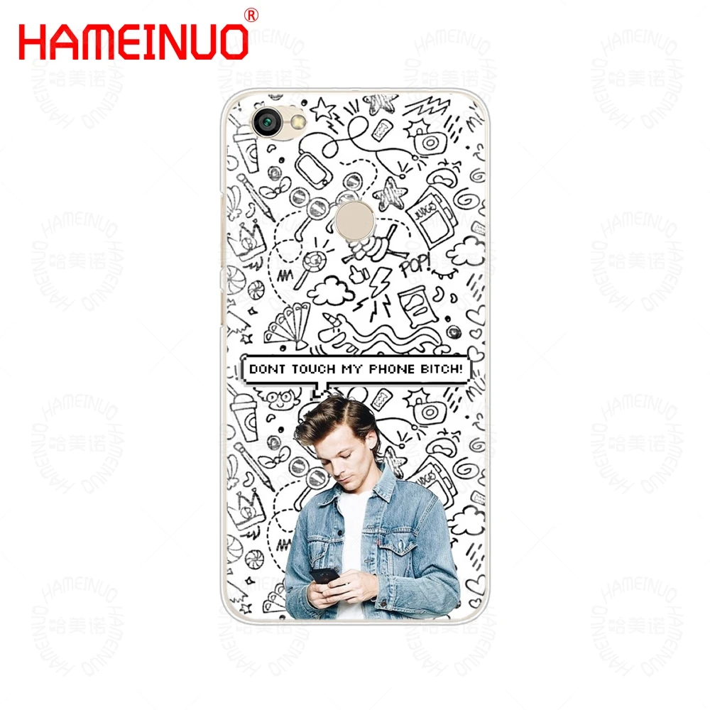 HAMEINUO One Direction 1d Louis Tomlinson Cover phone Case for Xiaomi redmi 5 4 1 1s 2 3 3s pro PLUS redmi note 4 4X 4A 5A