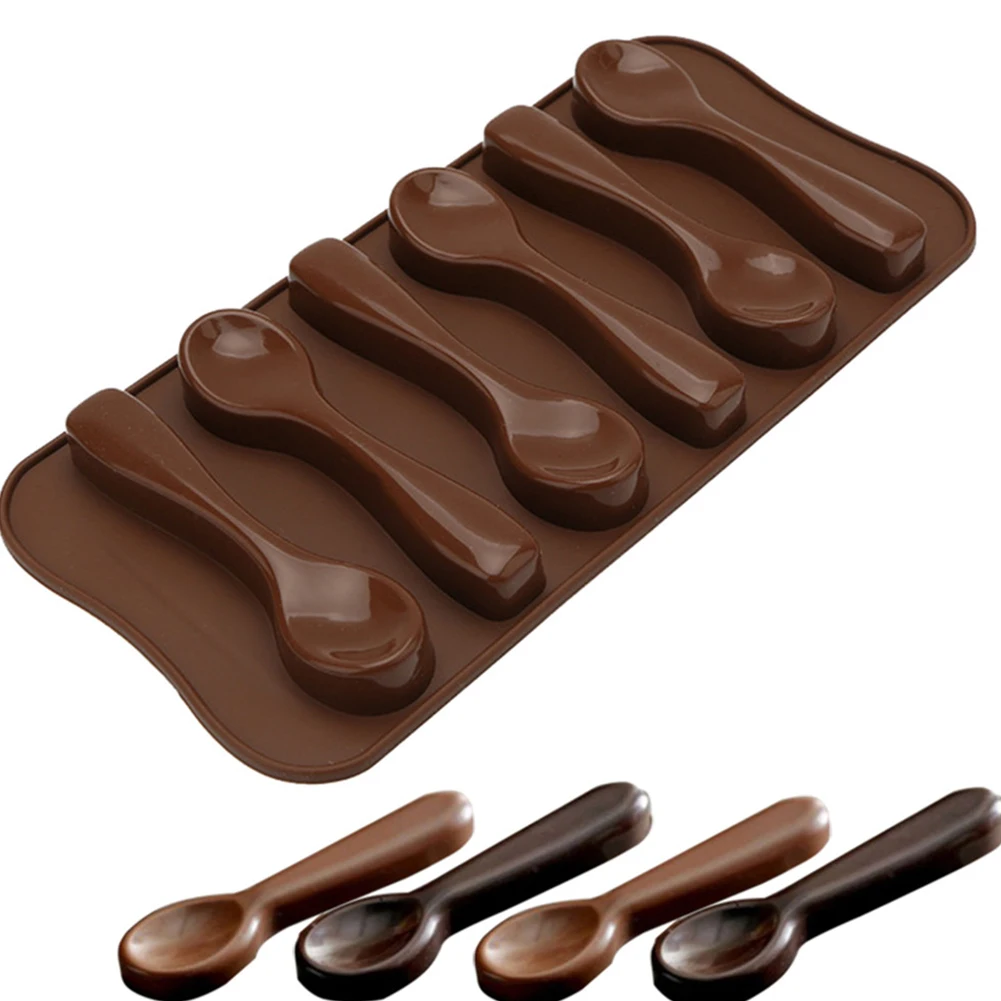 Ложка силиконовая форма-легко выпечки инструменты для муссовый торт шоколадное десертное мороженое бомбы-антипригарный и легко вынимается-Bpa бесплатно