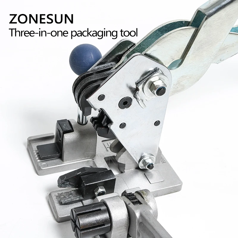 ZONESUN ручная обвязочная машина для 13 мм PP PET ремень ручные инструменты ручная упаковочная машина Упаковщики комбинированная ручная упаковочная машина