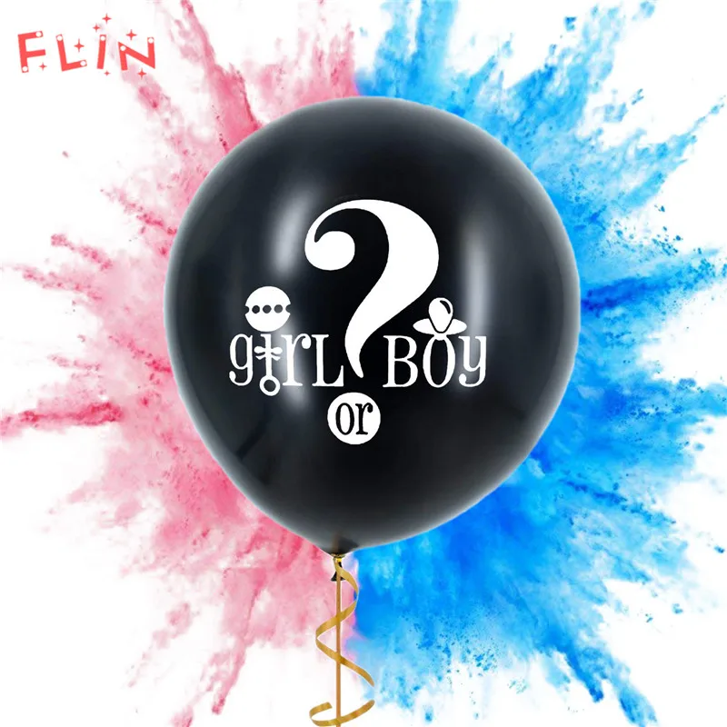 

1pcs Giant Disclosure Inflatable Balloon He /she Gender Reveal Balloons Boy or Girl Baby shower Theme activity Decorations Kids
