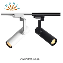 DHL 25 шт. CREE COB 12 Вт Светодиодный светильник для трека прожектор направляющая лампа направленное точечное освещение, арт-галерея Шоурум магазин огни