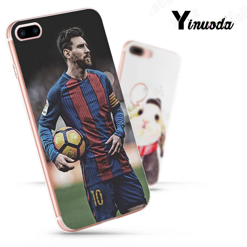 Yinuoda Lionel Messi Уникальный дизайн новейший модный чехол для телефона для iPhone 8 7 6 6S Plus X 10 5 5S SE XR XS MAX