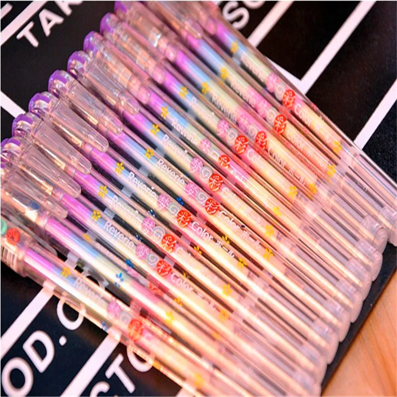 5 шт./лот шесть карандашей, которые изменят цвет ручки для школы и офиса