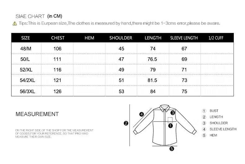 Size Table