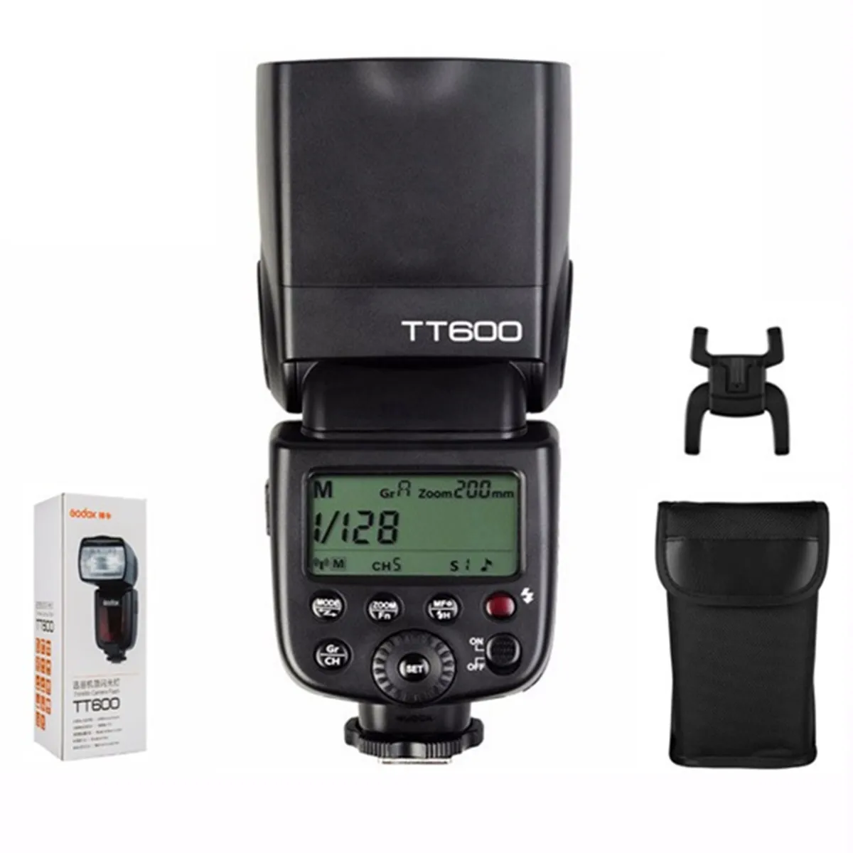 Godox TT600 2,4G Беспроводная камера синхронизация вспышки Speedlite для Canon Nikon D3100 Pentax Olympus Fujifilm Panasonic фото фонарик - Цвет: TT600  Standard