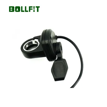 

BOOFIT Plastic Finger Thumb Throttle Ebike Thumb Throttle Left Right Hand 24V 36V 48V 72V For Electric Bike conversion Kit