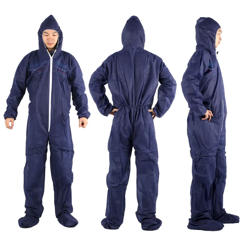 Giantree защитная одежда рабочая одежда химическая одноразовая Защитная одежда костюм комбинезон Чистый одноразовый компактный