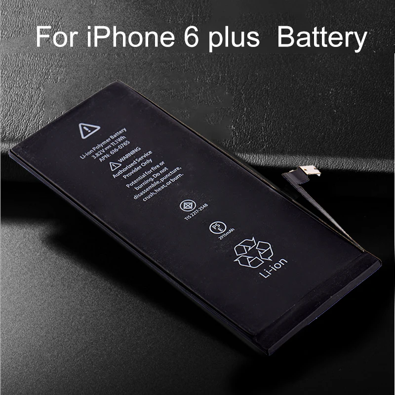 3.82V 2915mAh Mobile Phone Built in Lithium Battery For iPhone 6 plus
