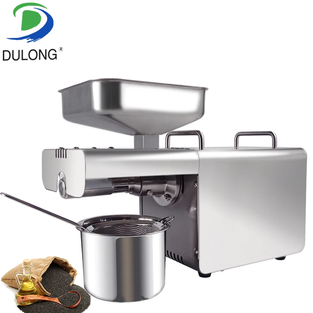 

Stainless Steel Cold Press Coconut Soybean Peanut Oil Press Machine Oil making Machine Castor Oil Extractor Factory Price