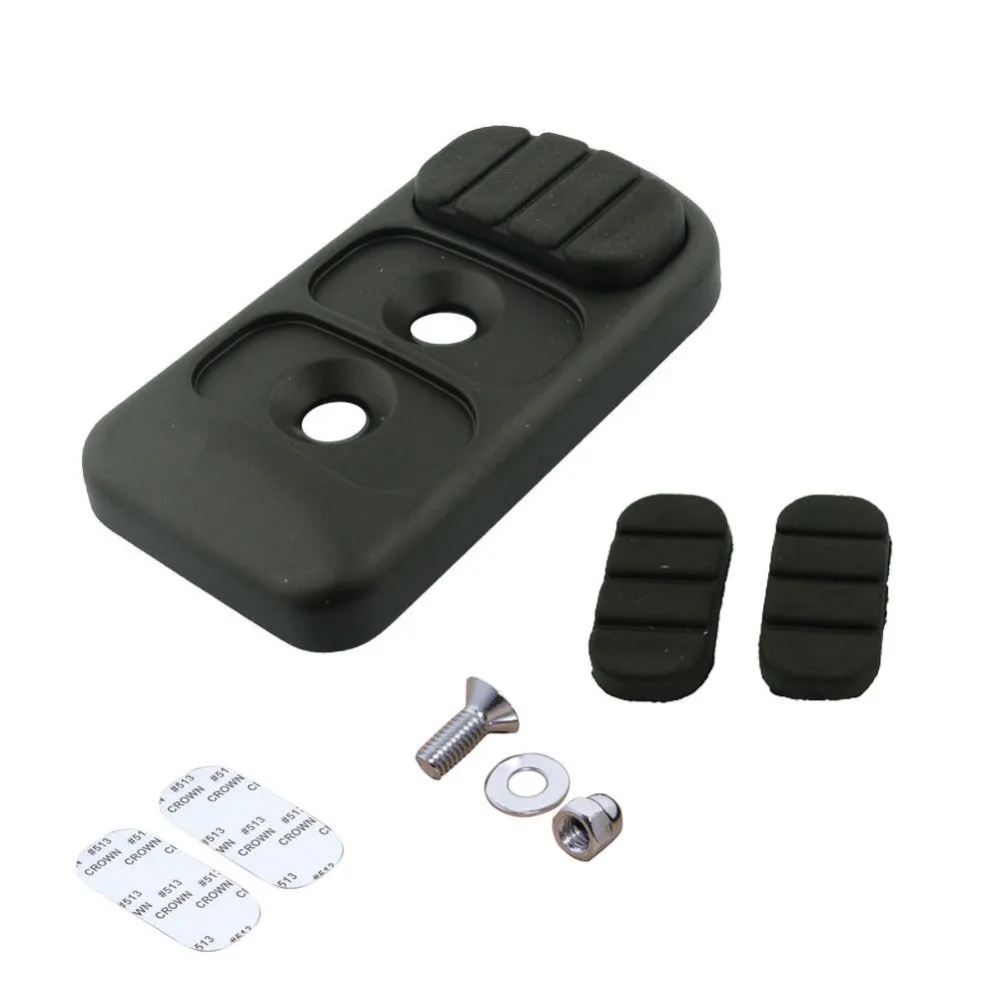 Motorcycle Brake Pedal Pad Foot Peg For 1980 2015 Harley Davidson