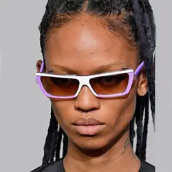2019 Новая мода солнцезащитные очки с большими рамами для мужчин квадратный модные очки для женщин Высокое качество Ретро Защита от солнца