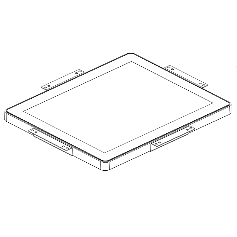 Obeytec 15 дюймов емкостный сенсорный экран открытая рамка сенсорный экран Дисплей, 10 точек касания, IP65, антивандальная, драйвер, 1024*768