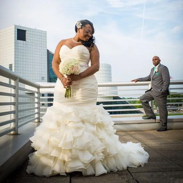 Plus Size Mermaid Wedding Dresses