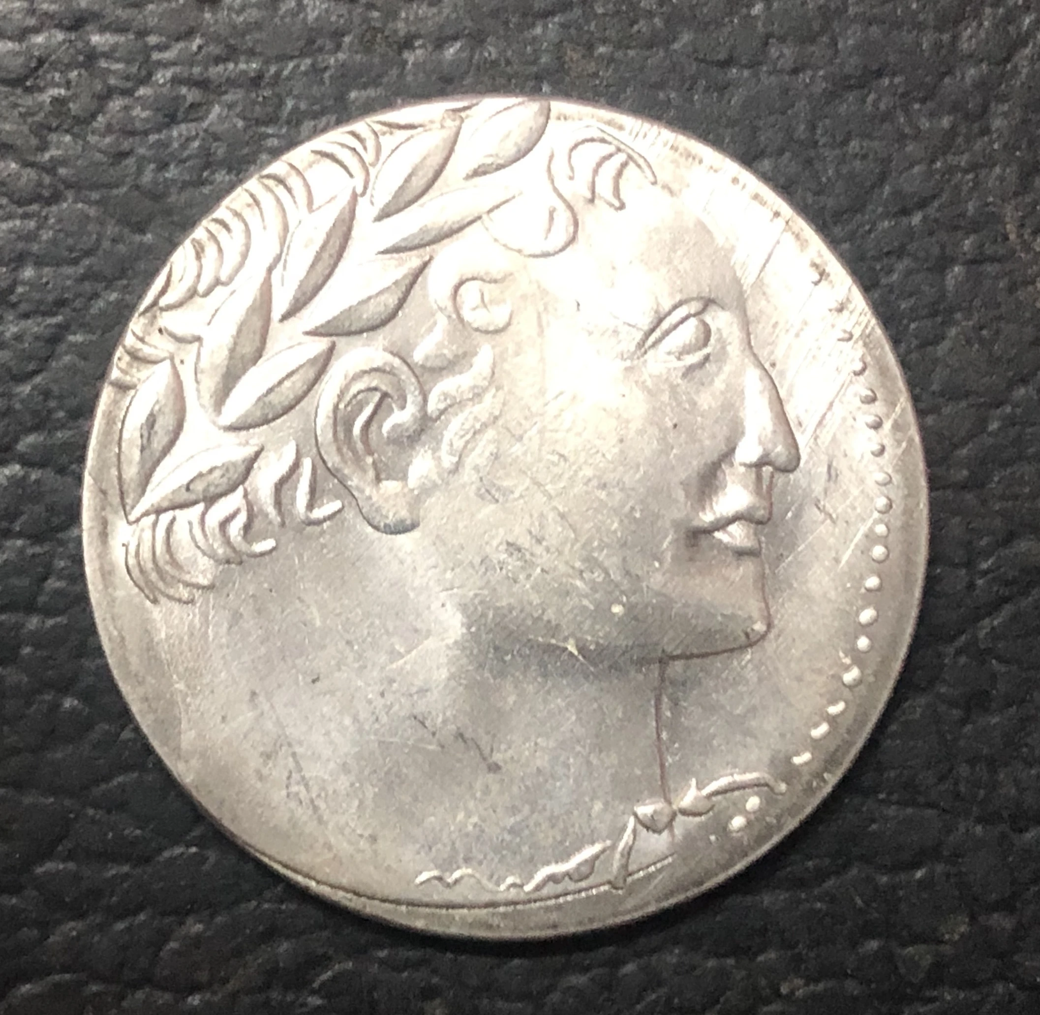 

Tyre.107/6 BC.Silver Shekel/Eagle standing left on a prow Silver Coin