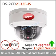 Hikvision Original English IP Camera DS-2CD2132F-IS 3MP IP Camera dome poe cameras audio Support Upgrade Replace DS-2CD2135F-IS