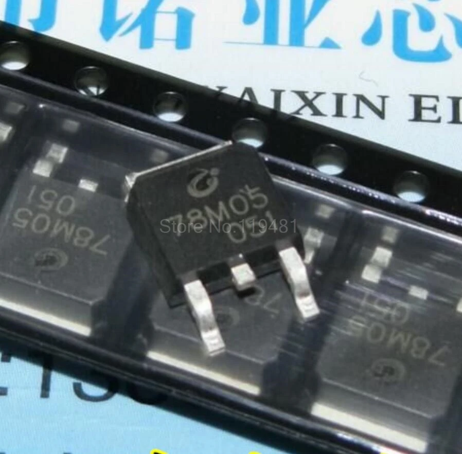 

78M TO-252 0.5A THREE TERMINAL POSITIVE VOLTAGE REGULATORS 78M05