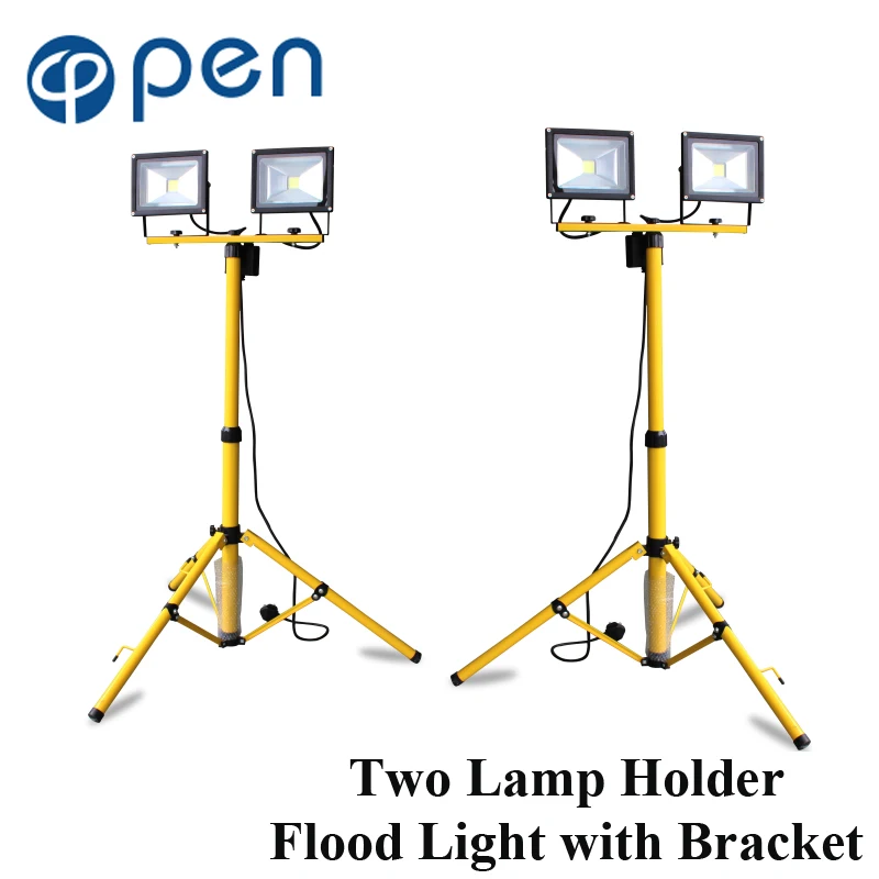 

OP-FGD-17FZ-2 Series Flood Light Two Lamp Holder with Adjustable Bracket 10W/20W/30W/50W Temperature Color 3000K-6500K