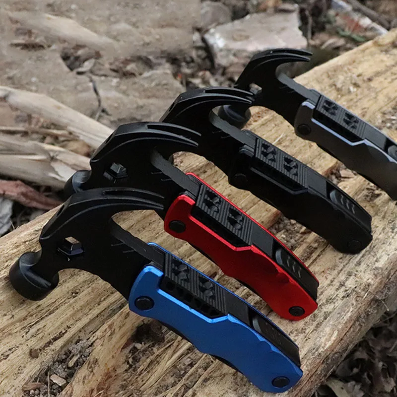 

Knife Screwdriver Saw Claw Hammer Hand Tool Multi-function Safety Hammer Combination Pliers Multi tools Vehicle Safety Tools