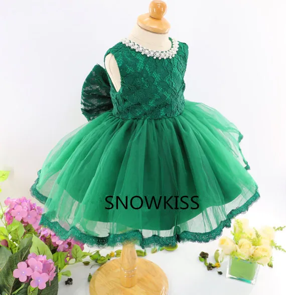 vestido de formatura infantil verde