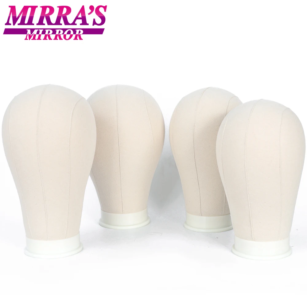 Mirra's Mirror Training Болванка под парик манекен голова с подставкой женский бежевый холст голова с подставкой 21-24 дюймов
