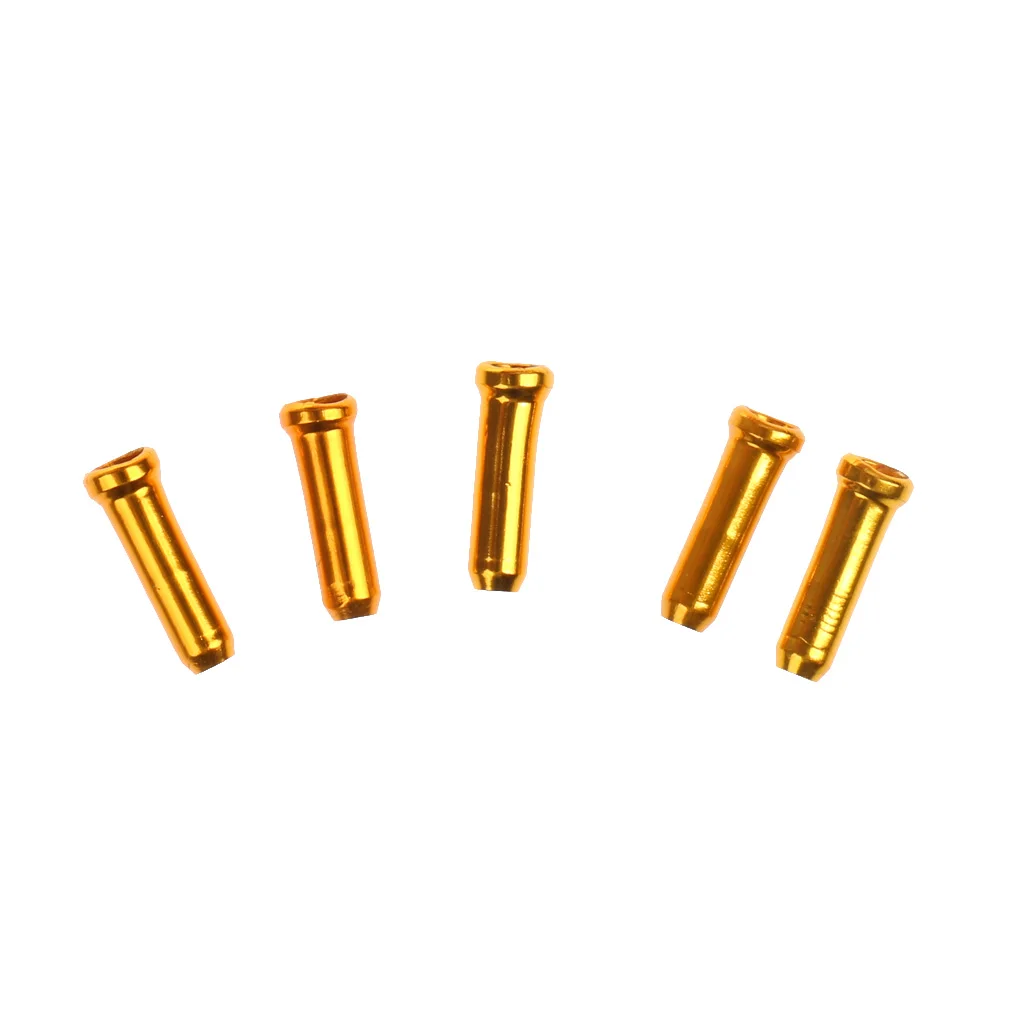 100pcs/set Bike Bicycle Brake Shifter Inner Cable Tips Wire End Cap Crimps