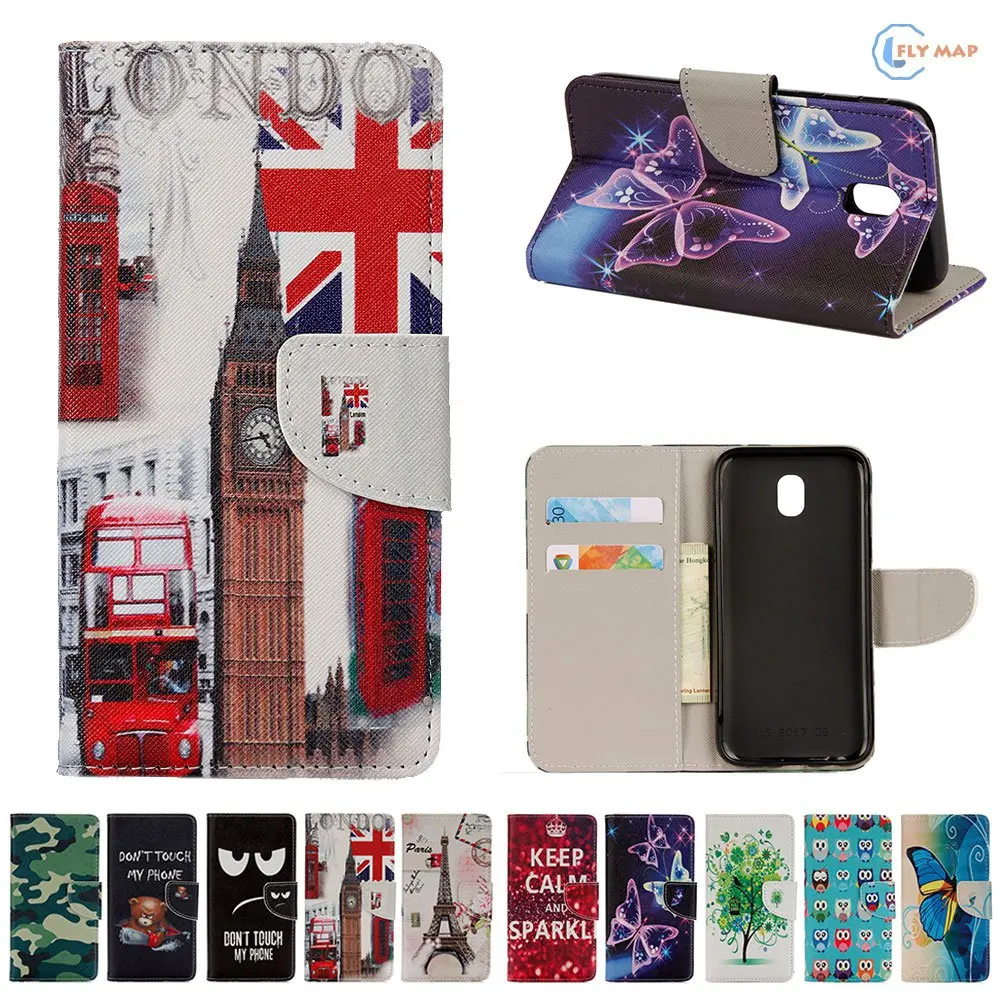 Coque For Samsung Galaxy J3 2017 J330 SM-J330 SM-J330F/DS J330FN SM-J330FN J330F SM-J330L SM-J330F Flip Case Phone Leather Cover
