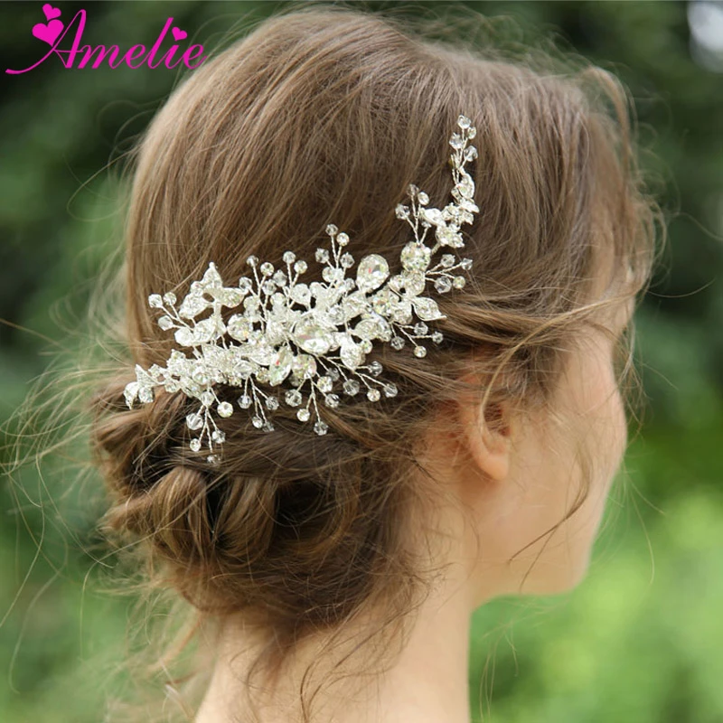 Crystal Bridal Tiara Rhinestones hair piece Bridal Hair Piece,Bridal Headpiece Wedding Headpiece Wedding Halo,Jewelry Wedding Hairpiece