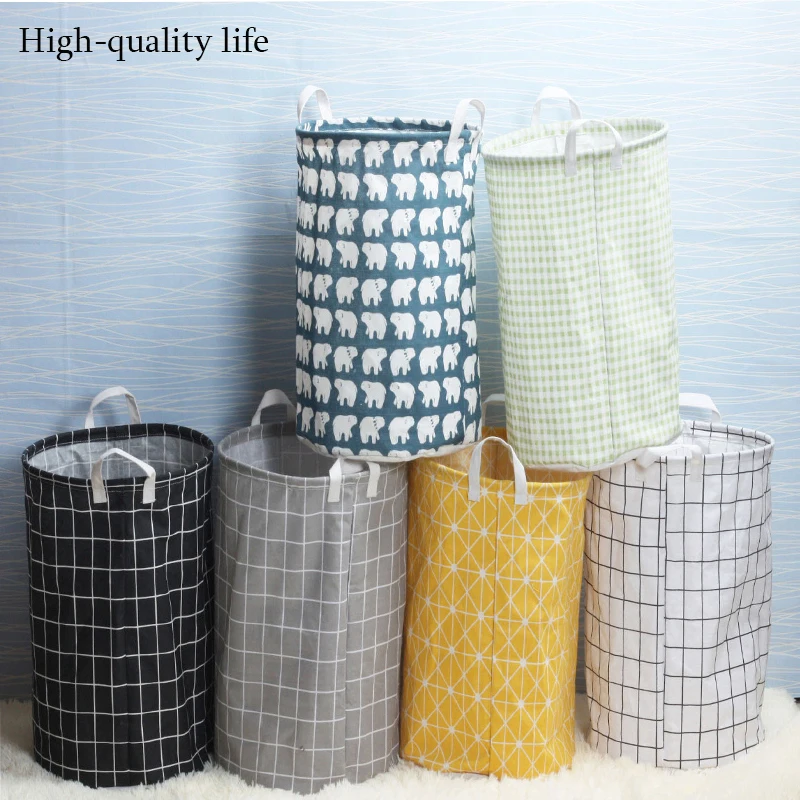 European collapsible multi style laundry bucket organizer laundry basket storage organizer