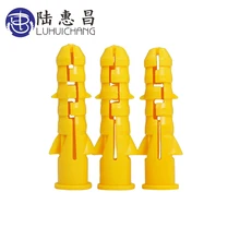 LUHUICHANG – Tube d'expansion en plastique pour cloisons sèches, 200 pièces, M6, M8, M10, jaune