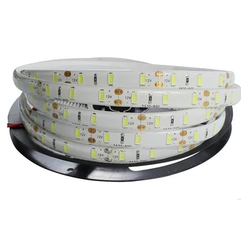 

Led Ribbon 5M SMD 5630/5730 60Leds/M LED Strip Light DC12V Waterproof LED Tape 300Leds Cuttable Strip Bar Rope Indoor Decoration