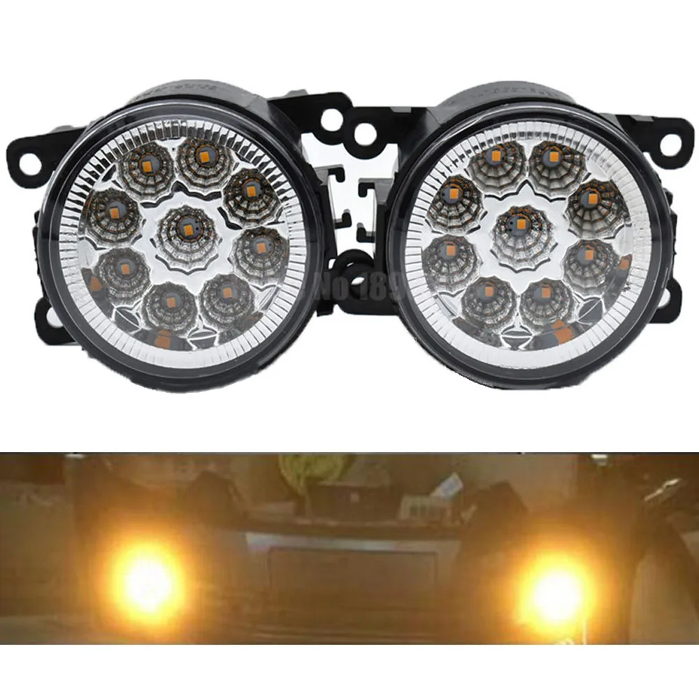 

For Renault MEGANE 2 Saloon LM0 LM1 2003-2015 Car styling Halogen fog lights LED fog lamps 12V 2 PCS