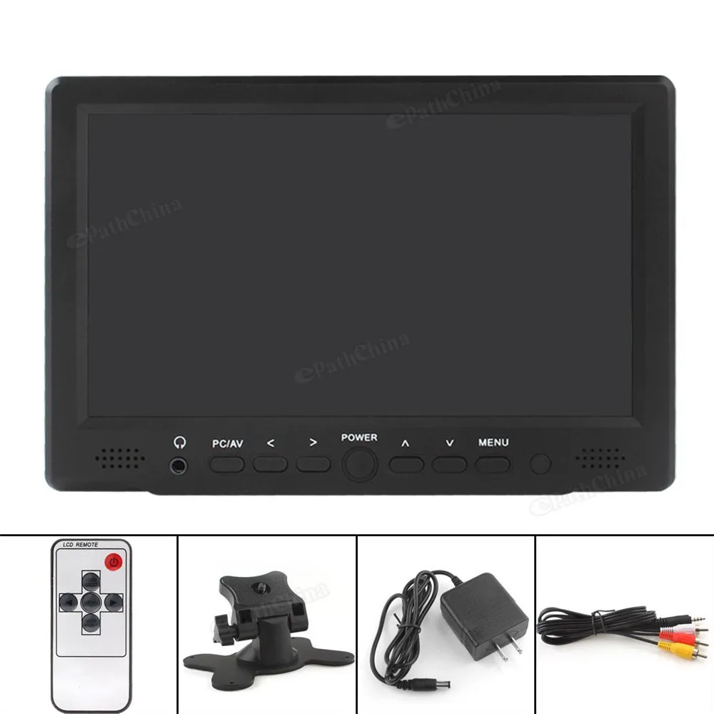 7 ''800x480 TFT lcd яркий цветной HDMI интерфейс TFT lcd AV VGA Автомобильный монитор Поддержка для 800x600/1024x768/1920 x 1200RGB