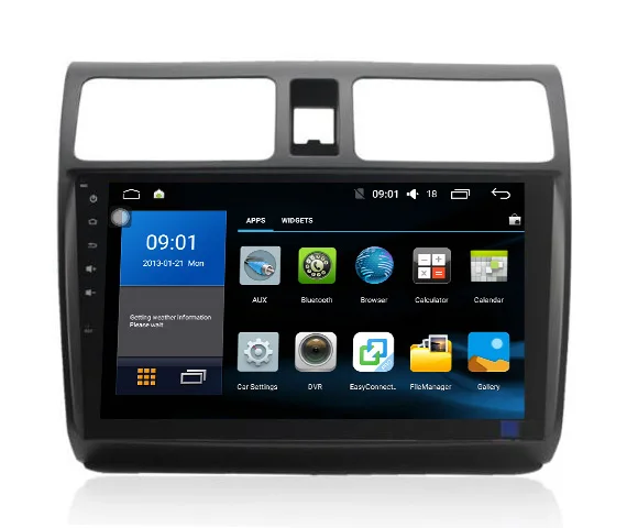 Best Nedehe 10.1 inch 8 core  Android 8.1 Car DVD GPS Navigation Car Radio Multimedia for Suzuki Swift 2005 2006 2007 2008 2009 2010 5