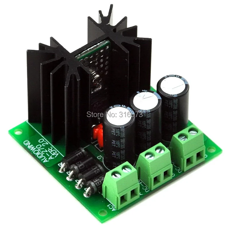 

Ultra-low Noise < 40uV Adjustable Voltage Regulator Module, 1.25~20V / 1.5 Amp.