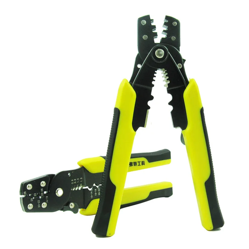 

Tao Hua Yuan Multi-functional Decrustation Pliers Wire Stripper Hand Tools Crimper Cable Cutter Stock item Crimping Pliers Tools
