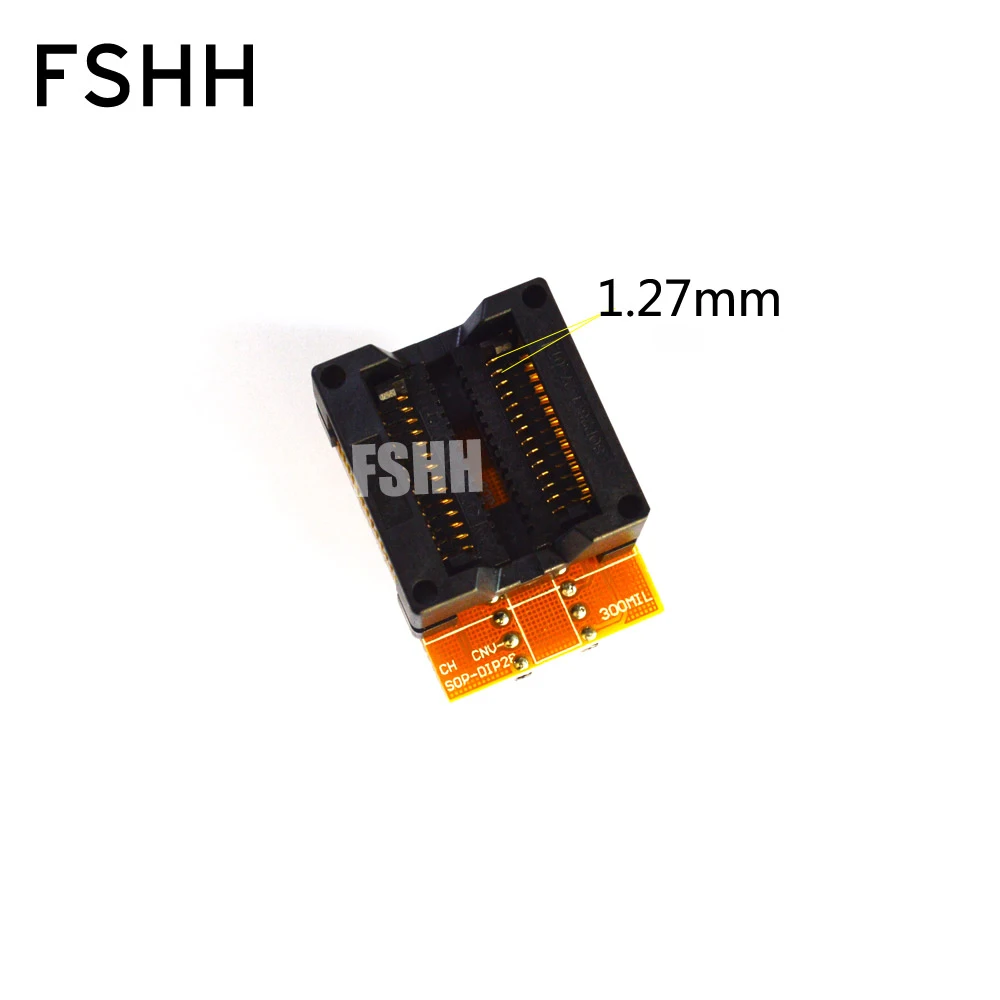 

NEW SOP24 SOIC24 IC Test Socket/Programmer Adapter 300mil SOP24 TO DIP24adapter