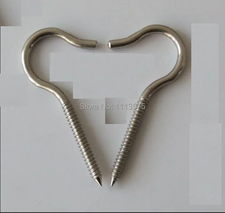 M8 stainless steel eye screw ring hookin Hooks from Home Improvement