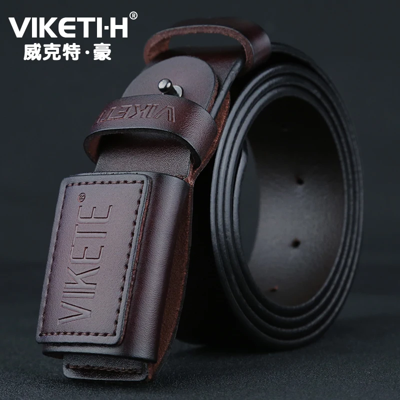 

No metal over the door men's leather belt casual with jeans men's belt
