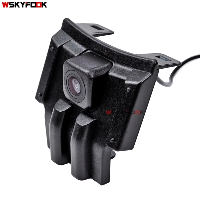 

colose 180deg fisheye CCD HD Car Front View Logo Camera for Toyota LAND CRUISER PRADO Toyota 2018 front grille camera waterproof