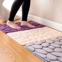 1 шт. предметы домашнего обихода аксессуары 3D булыжник абсорбирующий нескользящий вход коврик для ног для кухни коврик для ванной комнаты ковер