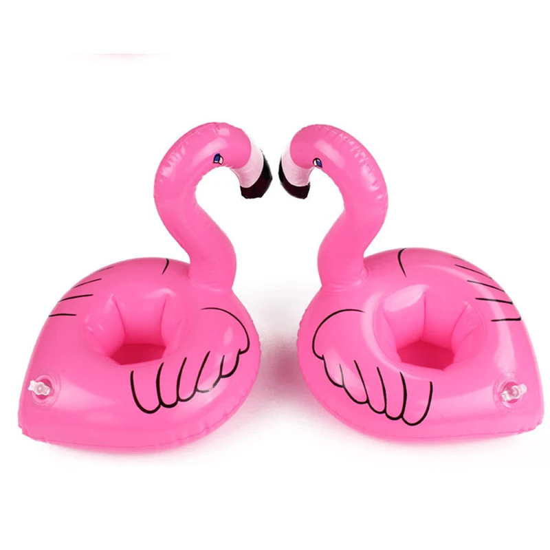 FDBRO вечерние или бассейн декоративные детские игрушки мини Фламинго Плавающий надувной подставки для напитков или держатель чашки подставка воздушная подушка