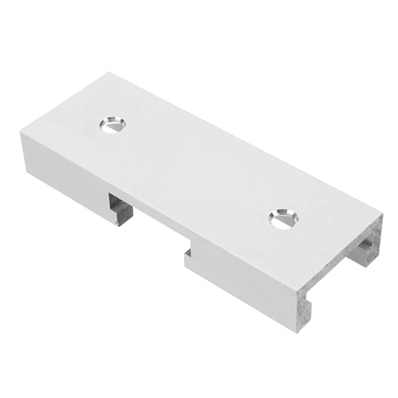 

80Mm T-Track Connector T-Slot Miter Track Jig Fixture Slot Connector For Router Table
