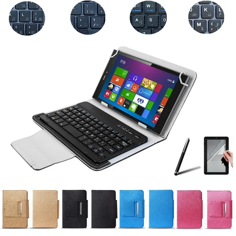 Free Center Film+Stylus+8 inch Wireless Bluetooth Keyboard