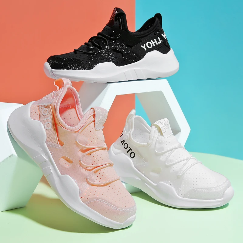 

New Kids Running Shoes For Boys Girls Breathable Sport Sneakers Spring Little Big Children Shoes