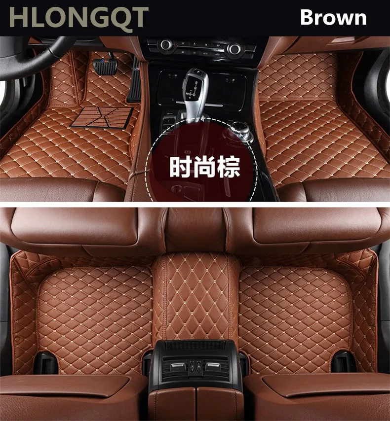 HLONGQT Auto Floor Mats For Nissan Pathfinder 2016.2017.2018 Foot Step