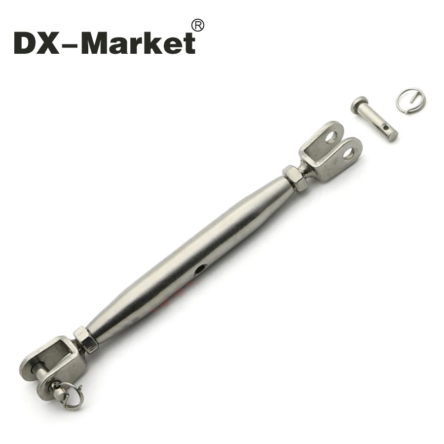 Buy m10 turnbuckle, 2pcs , 304 stainless steel