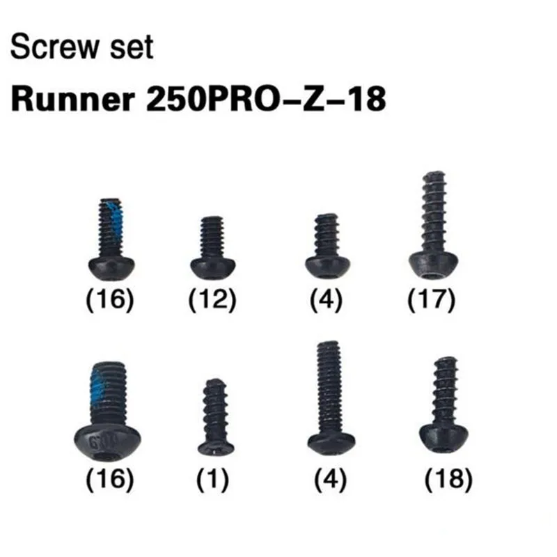 

Walkera Runner 250PRO-Z-18 Screw Set Spare Parts for Walkera Runner 250 PRO Quadrocopter