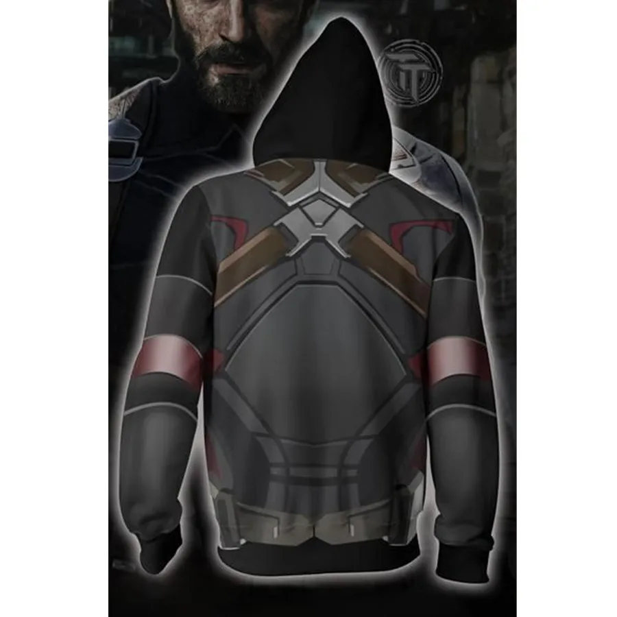 Captain America Avengers Endgame Sweatshirts Hoodie Anime Jackets Man Women Top 3D Print Coat Cosplay Costume